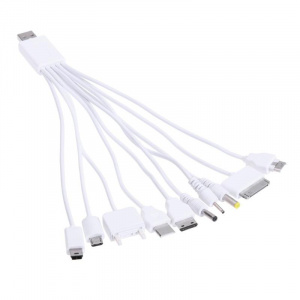Купить Кабель USB кабель 10 в 1 (белый)